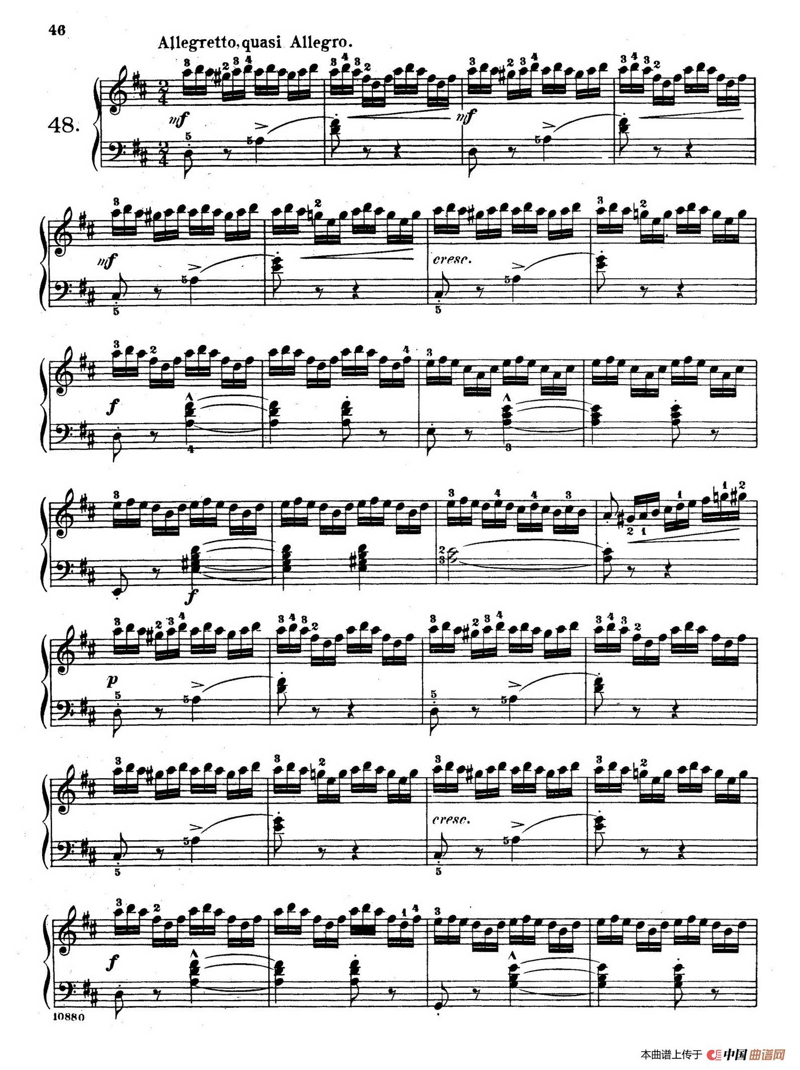 Etudes Enfantines Op.37（儿童钢琴练习曲 第46——50首）(1)：045.jpg