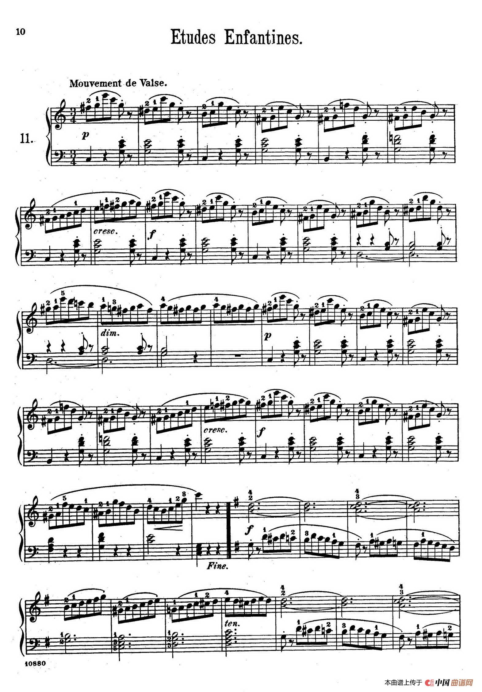 Etudes Enfantines Op.37（儿童钢琴练习曲 第11——14首）(1)：009.jpg