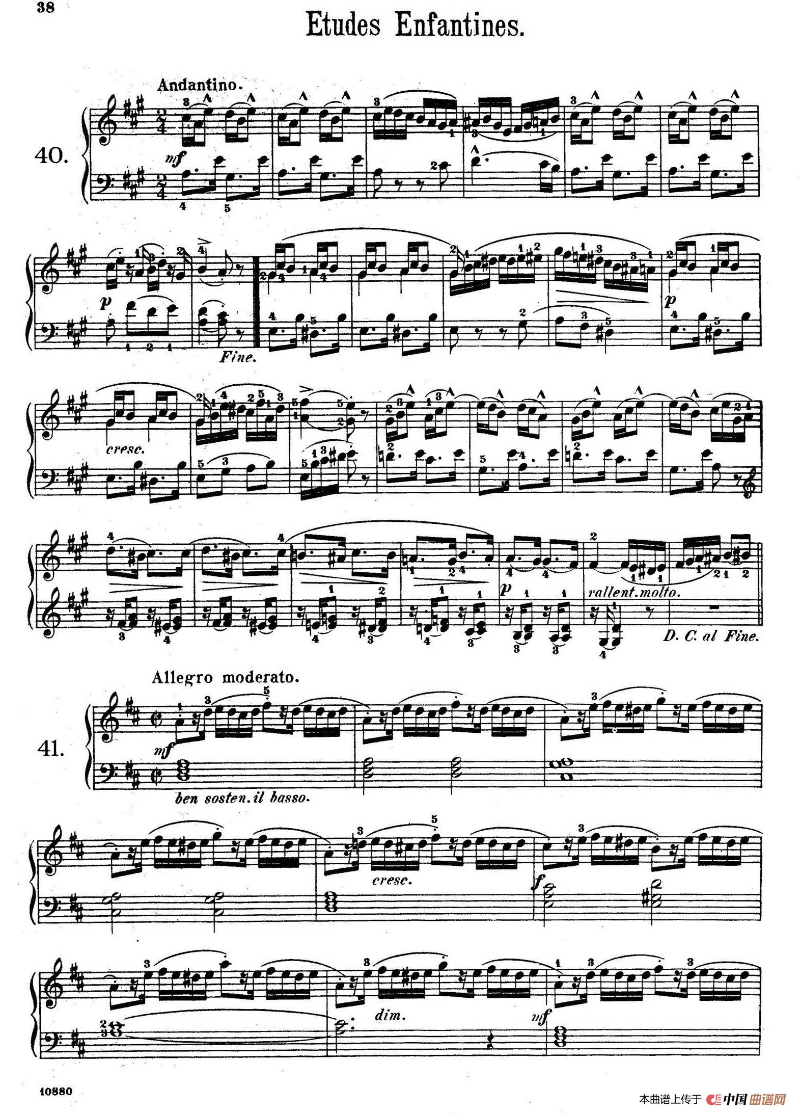 Etudes Enfantines Op.37（儿童钢琴练习曲 第40——45首）(1)：037.jpg