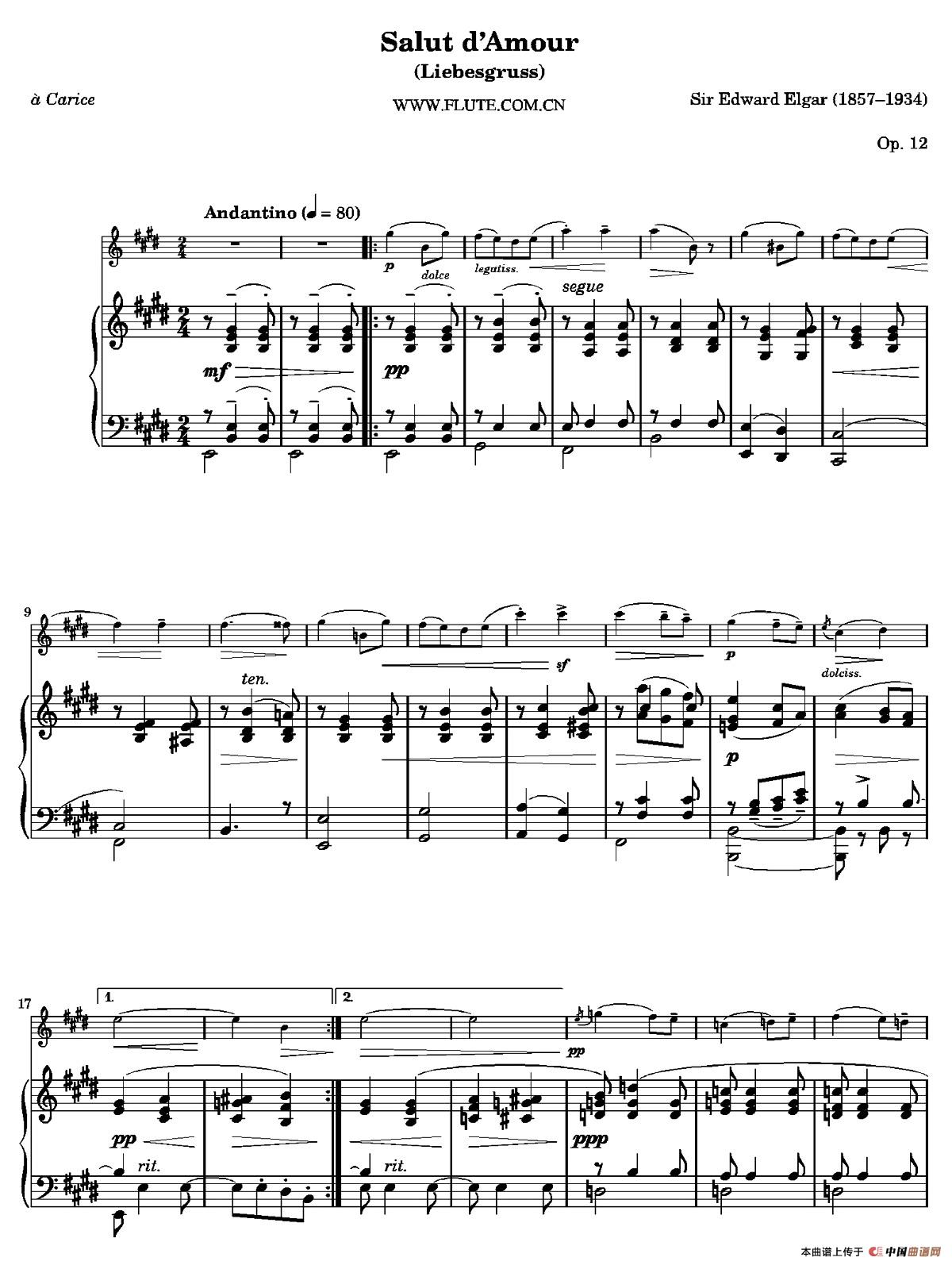Salut d'Amour Op.12（爱的致意）（长笛+钢琴伴奏）(1)：002.jpg