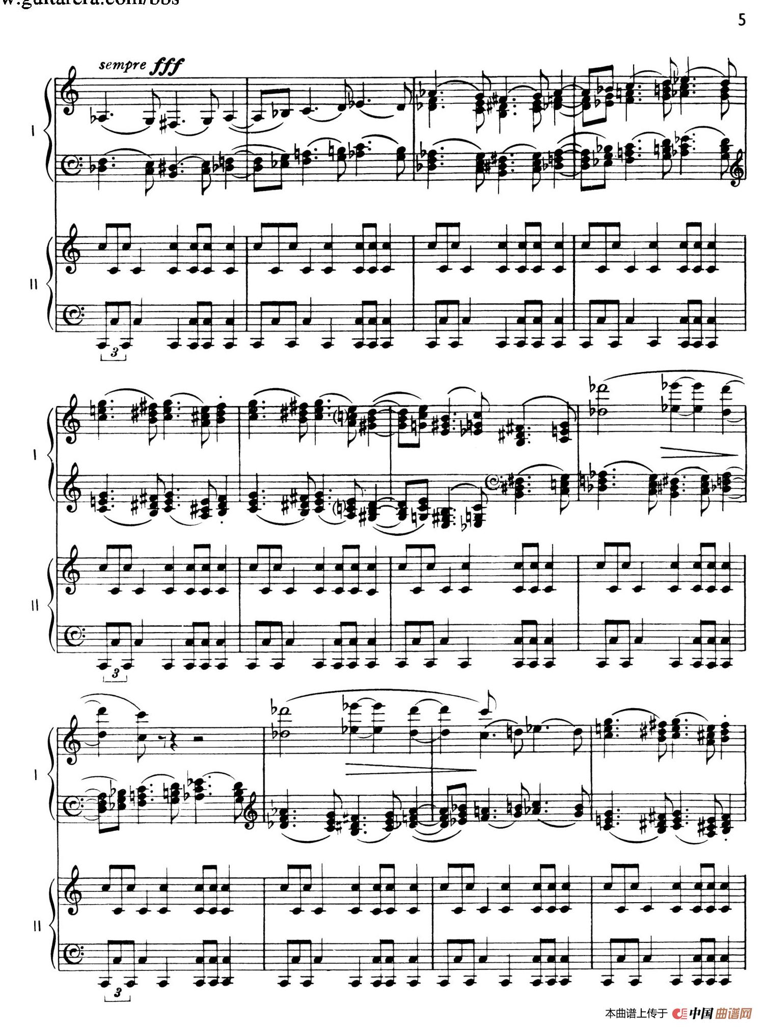 The Planets Op.32（双钢琴）（行星·第一乐章 火星—战争使者）(1)：005.jpg