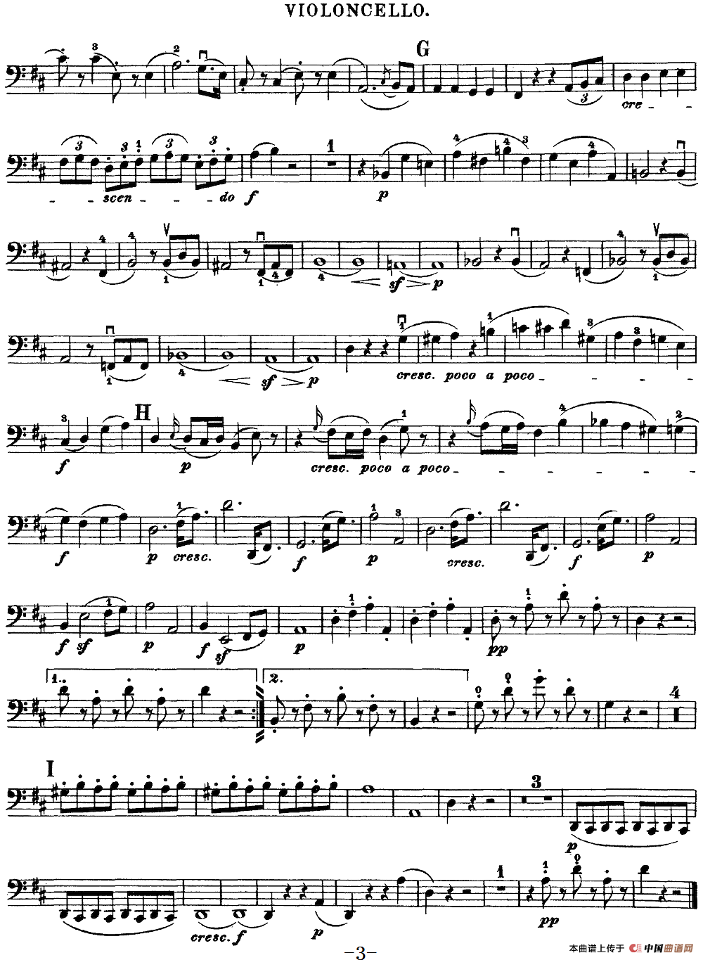 Mozart《Quartet No.20 in D Major,K.499》（Cello分谱）(1)：Mozart《Quartet No.20 in D Major,K.499》(Cello分谱)_02.png