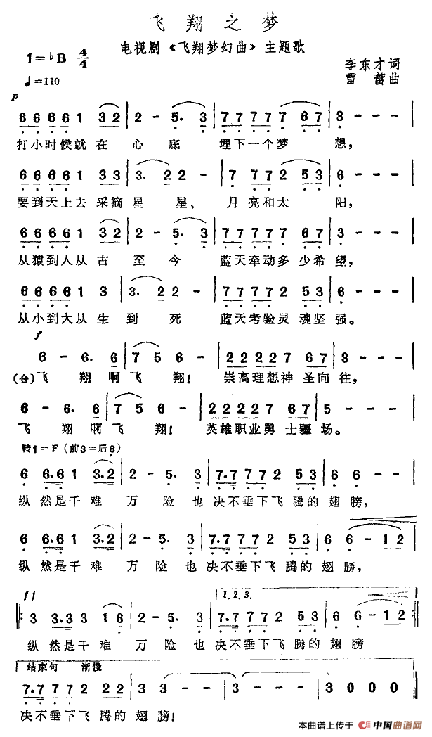 飞翔之梦（李东才词 雷蕾曲）(1)：111.gif