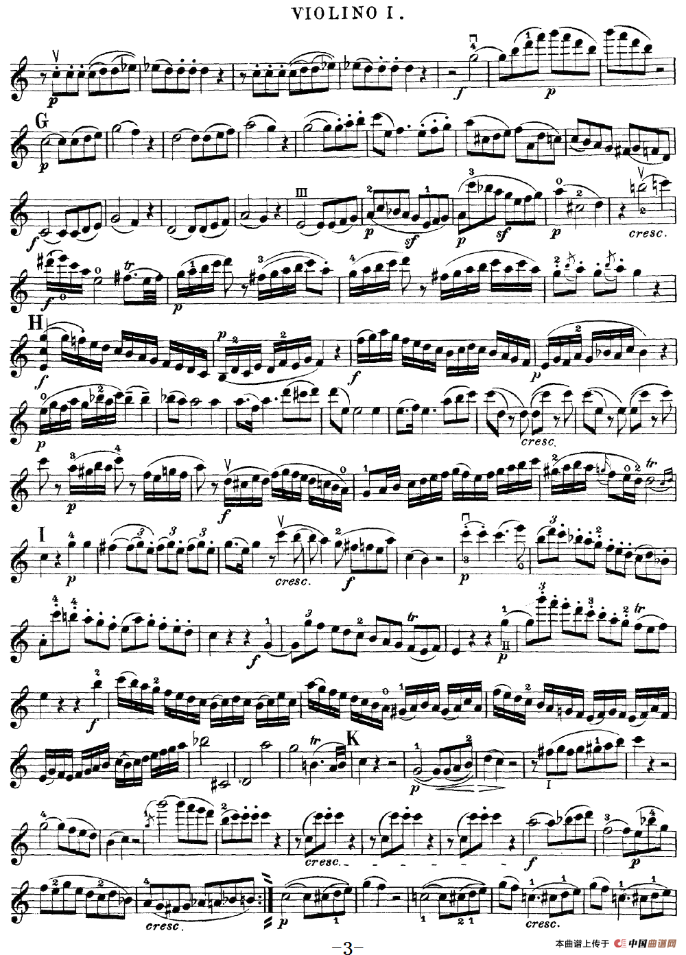 Mozart《Quartet No.19 in C Major,K.465》（Violin 1分谱）(1)：Mozart《Quartet No.19 in C Major,K.465》(Violin 1分谱)_02.png