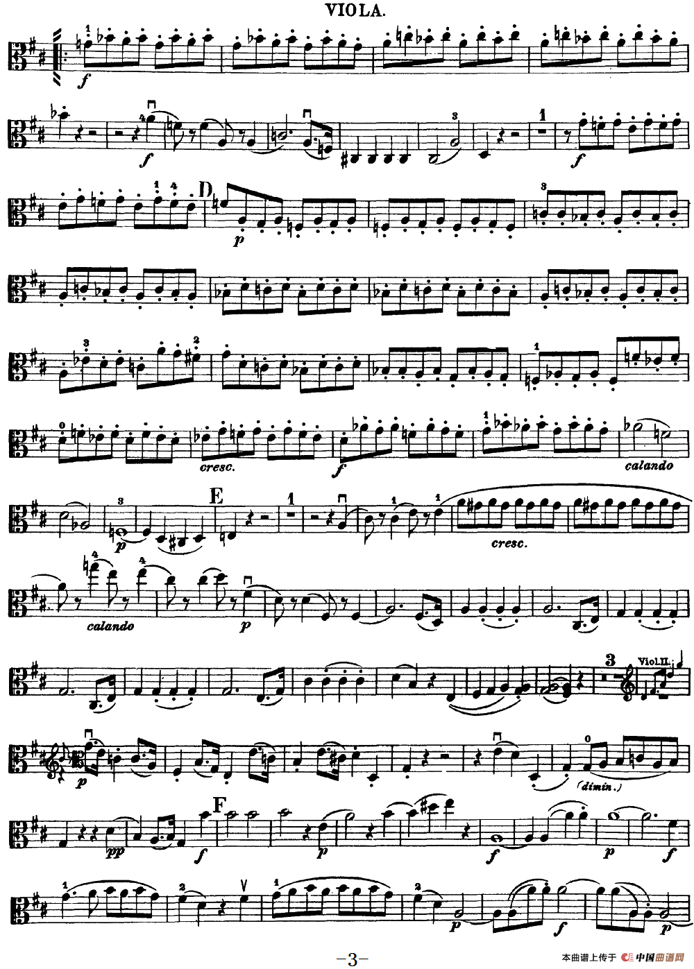 Mozart《Quartet No.20 in D Major,K.499》（Viola分谱）(1)：Mozart《Quartet No.20 in D Major,K.499》(Viola分谱)_02.png