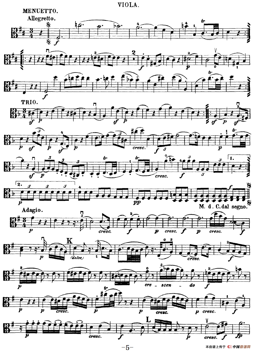 Mozart《Quartet No.20 in D Major,K.499》（Viola分谱）(1)：Mozart《Quartet No.20 in D Major,K.499》(Viola分谱)_04.png