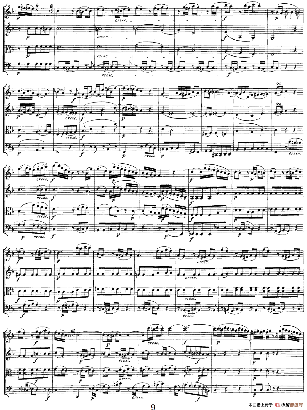 Mozart《Quartet No.19 in C Major,K.465》（总谱）(1)：Mozart《Quartet No.19 in C Major,K.465》(总谱)_08.png