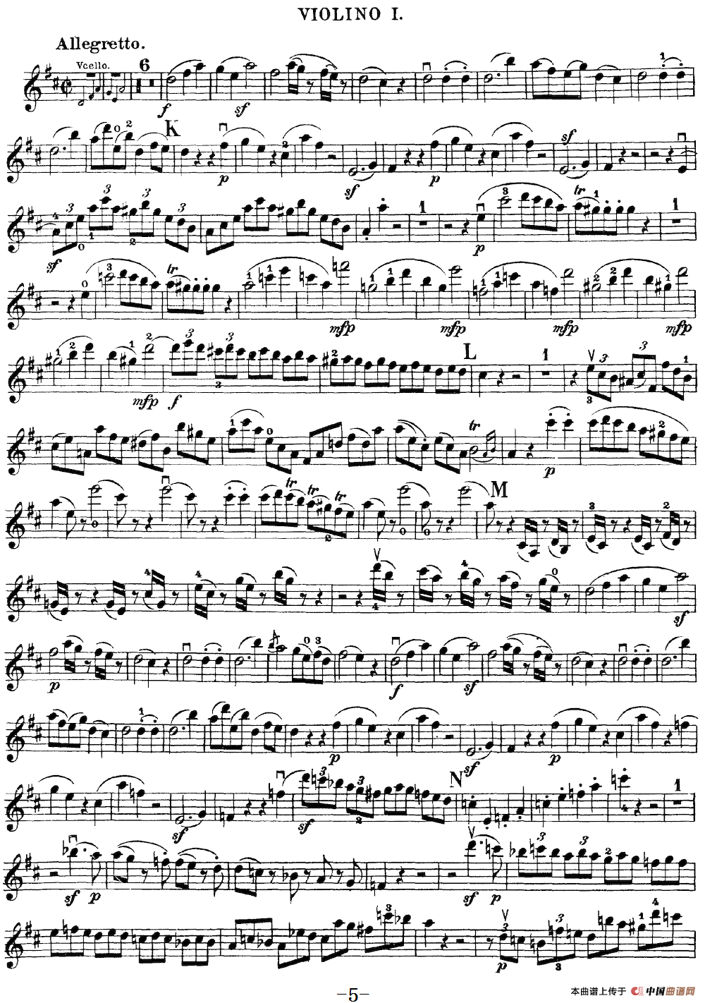 Mozart《Quartet No.21 in D Major,K.575》（Violin 1分谱）(1)：Mozart《Quartet No.21 in D Major,K.575》(Violin 1分谱)_04.png