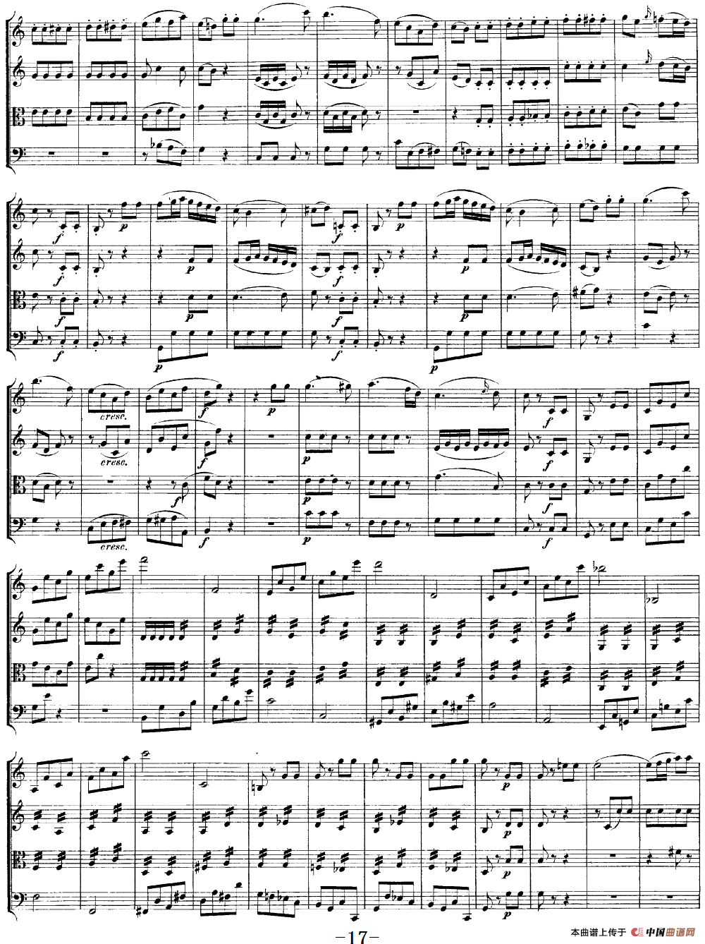 Mozart《Quartet No.19 in C Major,K.465》（总谱）(1)：Mozart《Quartet No.19 in C Major,K.465》(总谱)_16.png