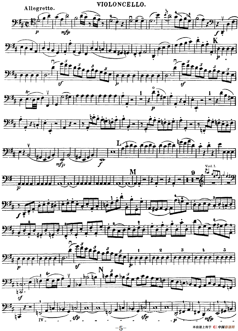 Mozart《Quartet No.21 in D Major,K.575》（Cello分谱）(1)：Mozart《Quartet No.21 in D Major,K.575》(Cello分谱)_04.png