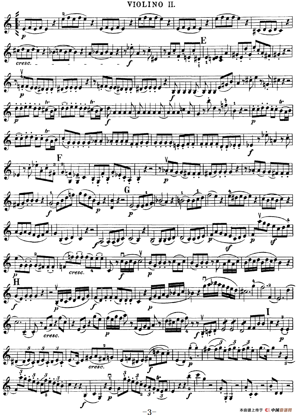 Mozart《Quartet No.19 in C Major,K.465》（Violin 2分谱）(1)：Mozart《Quartet No.19 in C Major,K.465》(Violin 2分谱)_02.png