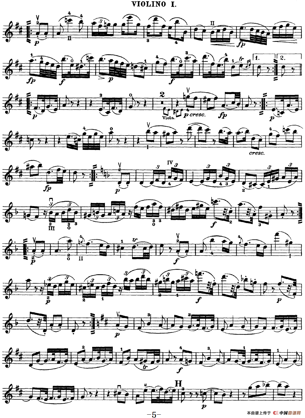 Mozart《Quartet No.18 in A Major,K.464》（Violin 1分谱）(1)：Mozart《Quartet No.18 in A Major,K.464》(Violin 1分谱)_04.png