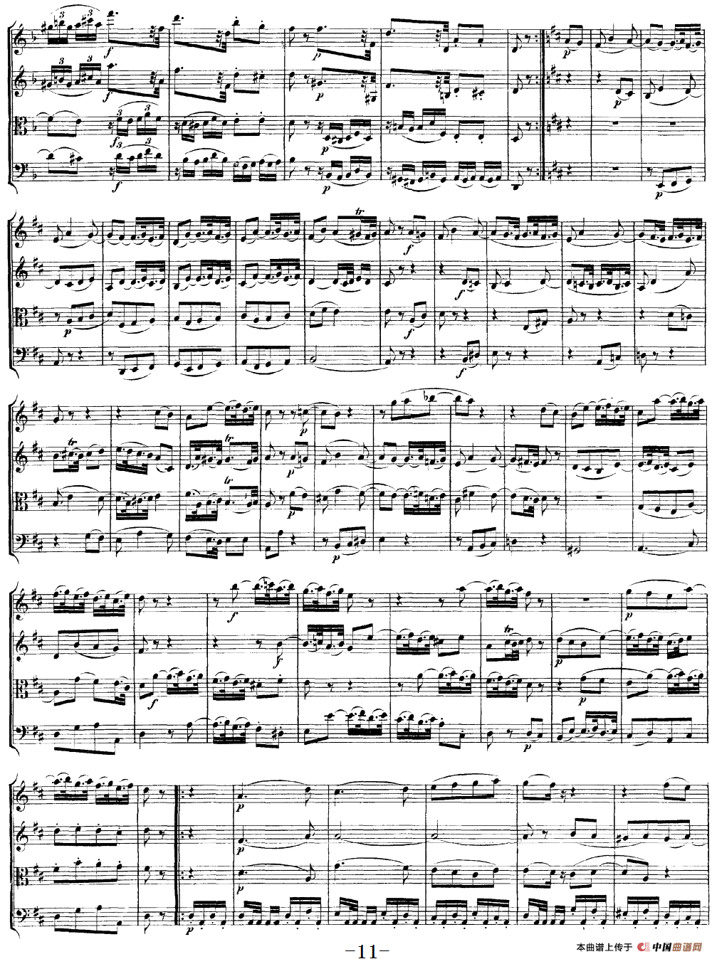 Mozart《Quartet No.18 in A Major,K.464》（总谱）(1)：Mozart《Quartet No.18 in A Major,K.464》(总谱)_10.png