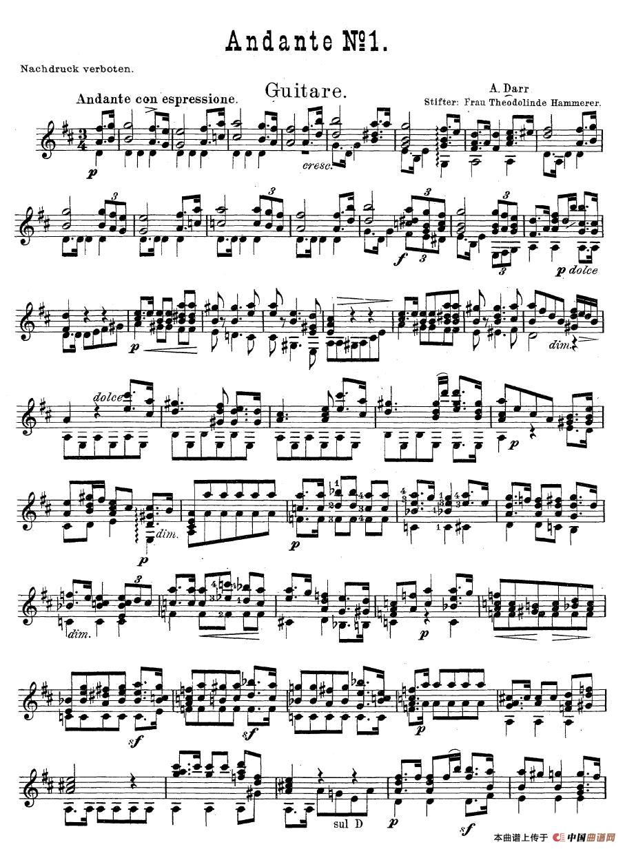 Andante.no1（古典吉他）：DARR-ANDANTE NO.1-1.JPG