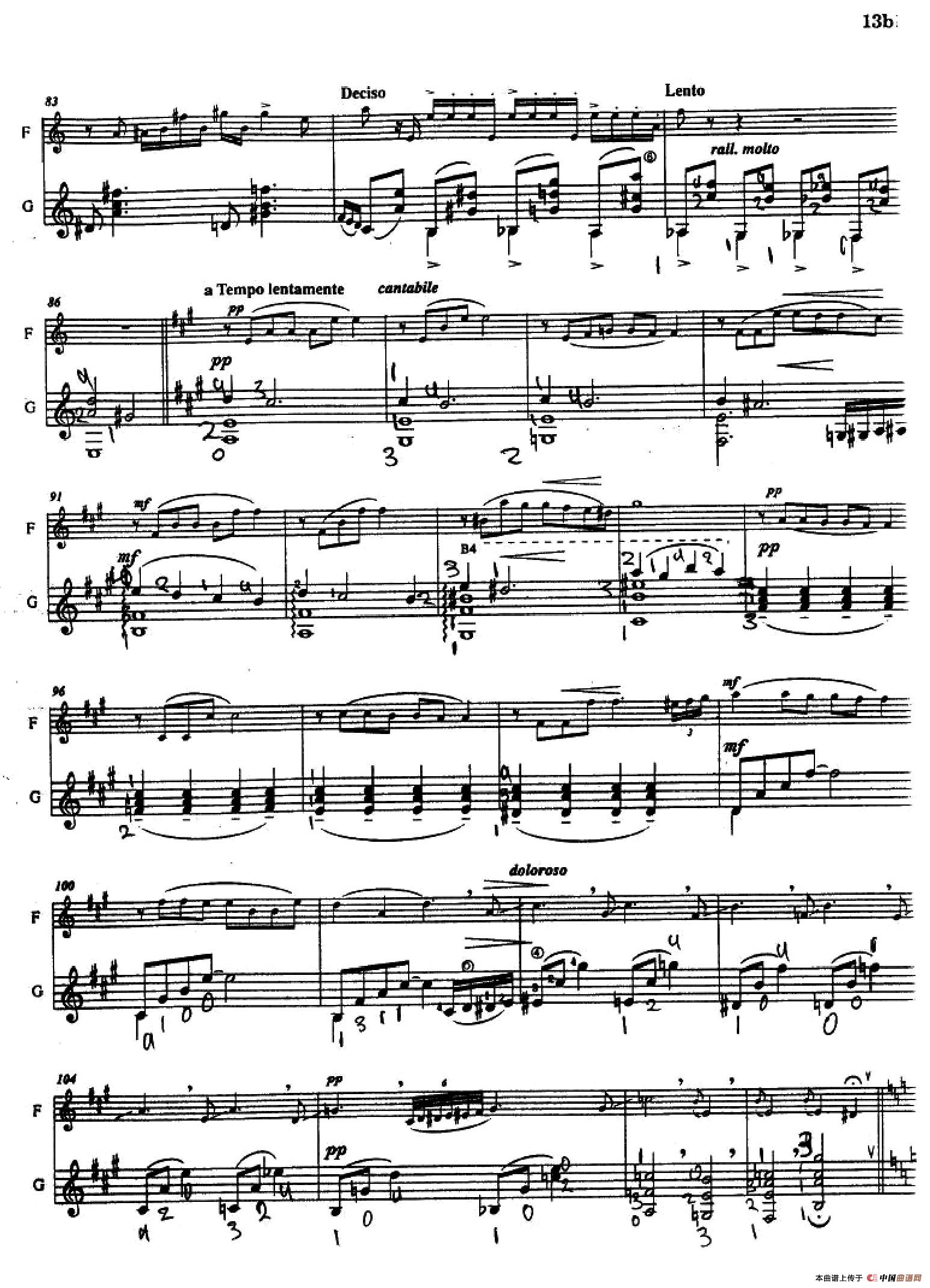 Histoire du Tango：3、Nightclub 1960（长笛+吉他）(1)：015.jpg