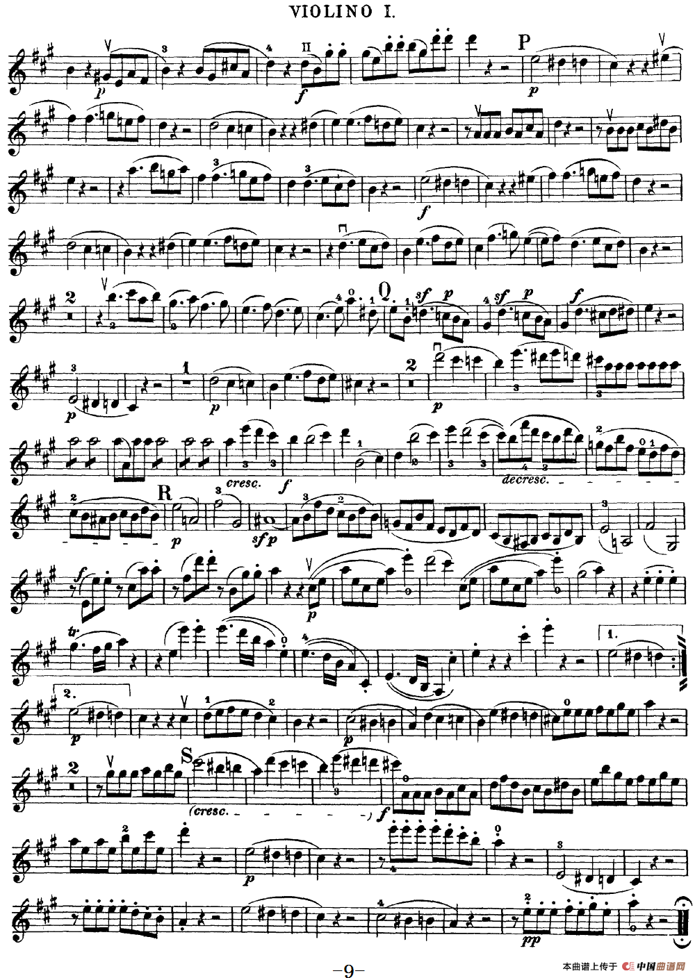 Mozart《Quartet No.18 in A Major,K.464》（Violin 1分谱）(1)：Mozart《Quartet No.18 in A Major,K.464》(Violin 1分谱)_08.png