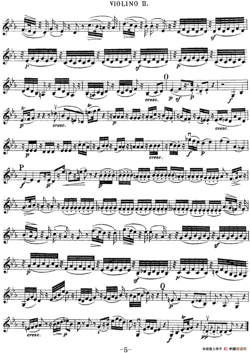 Mozart《Quartet No.17 in Bb Major,K.458》（Violin 2分谱）(1)：Mozart《Quartet No.17 in Bb Major,K.458》(Violin 2分谱)_04.png