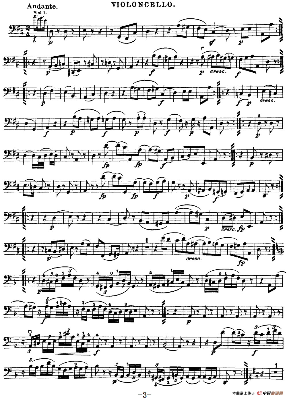 Mozart《Quartet No.18 in A Major,K.464》（Cello分谱）(1)：Mozart《Quartet No.18 in A Major,K.464》(Cello分谱)_02.png
