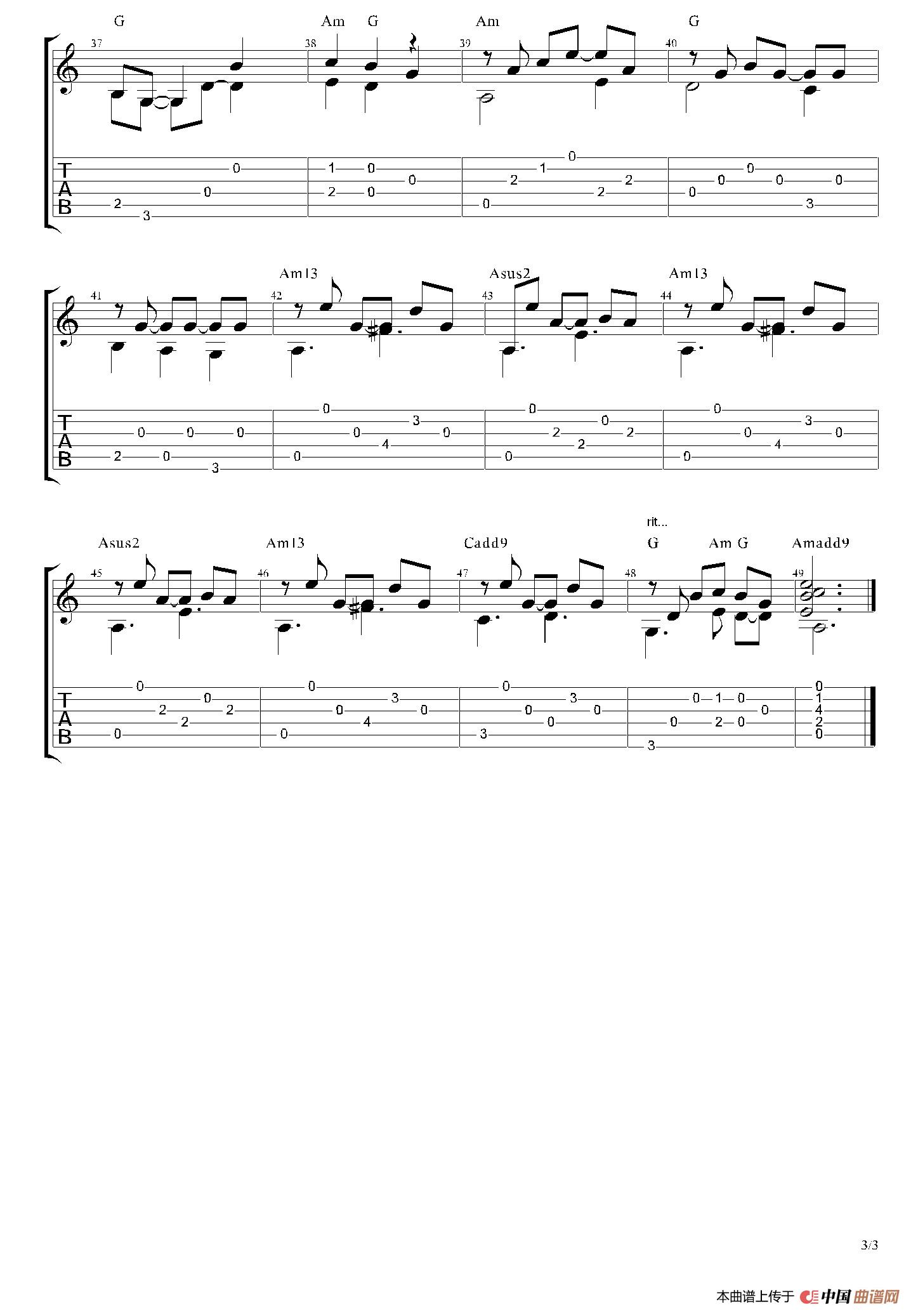 Scarborough Fair （古典吉他）：003.jpg