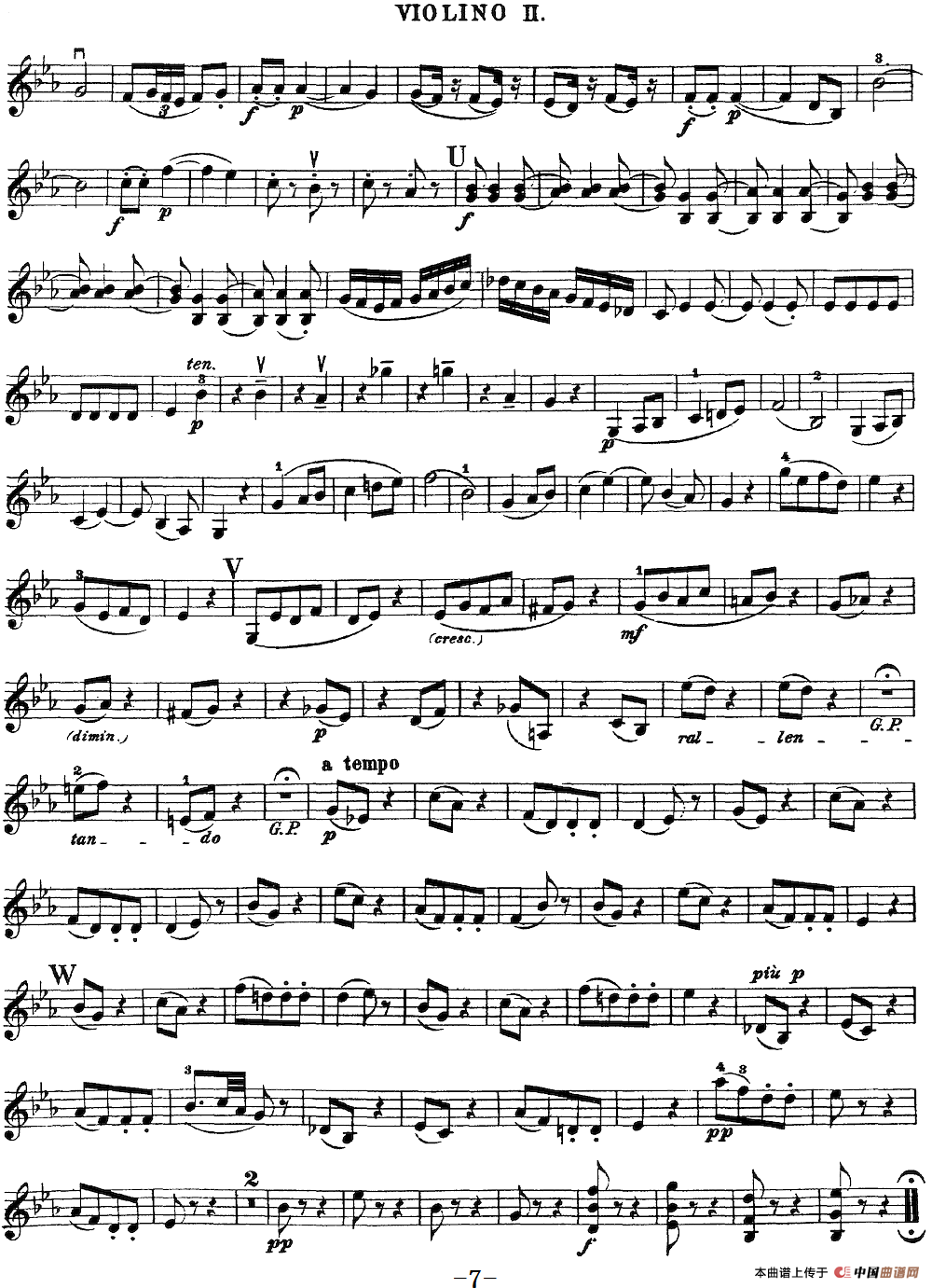Mozart《Quartet No.16 in Eb Major,K.428》（Violin 2分谱）(1)：Mozart《Quartet No.16 in Eb Major,K.428》(Violin 2分谱)_06.png
