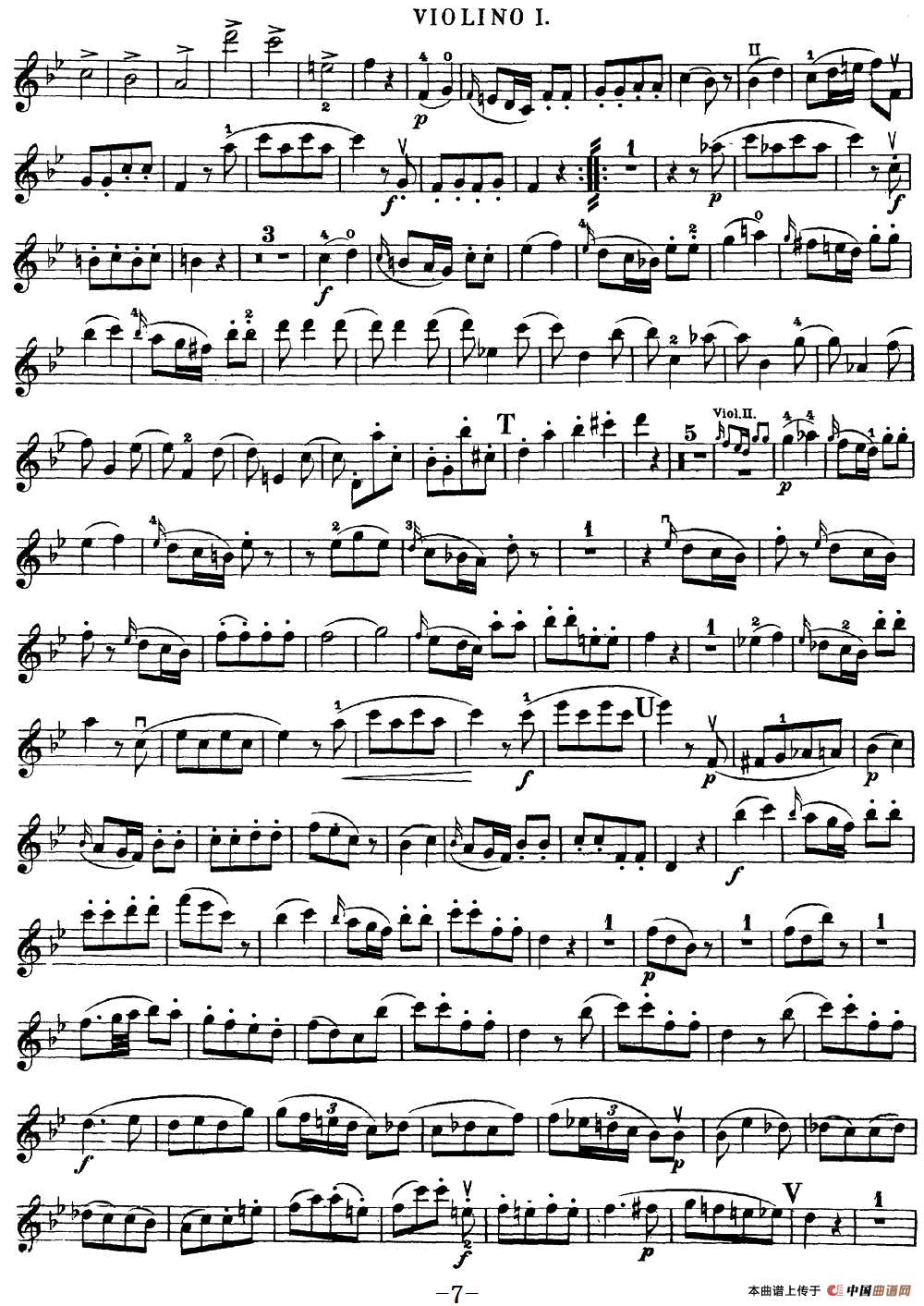 Mozart《Quartet No.17 in Bb Major,K.458》（Violin 1分谱）(1)：Mozart《Quartet No.17 in Bb Major,K.458》(Violin 1分谱)_06.png