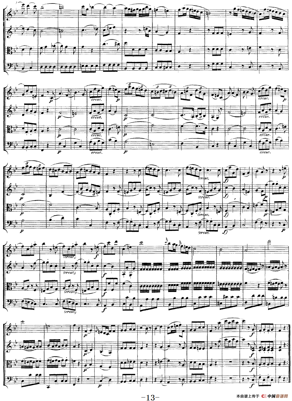 Mozart《Quartet No.17 in Bb Major,K.458》（总谱）(1)：Mozart《Quartet No.17 in Bb Major,K.458》(总谱)_12.png