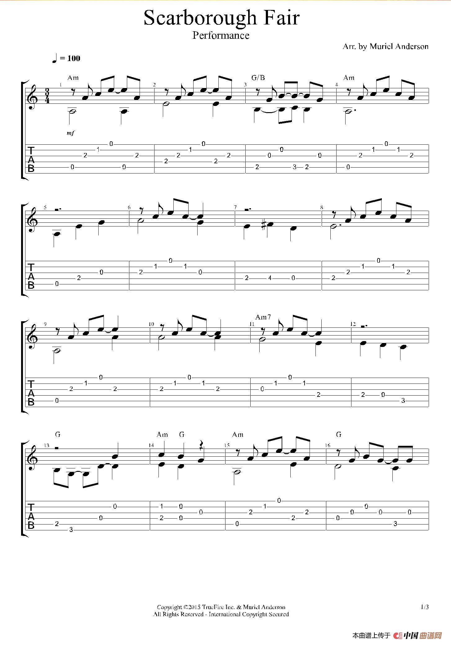 Scarborough Fair （古典吉他）：001.jpg