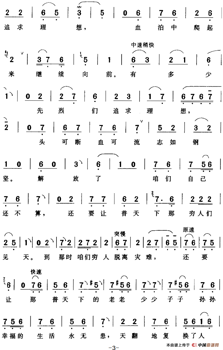 普天下资本家心肠毒狠（《海河儿女》洪淑琴[女]唱段）(1)：普天下资本家心肠毒狠（《海河儿女》洪淑琴[女]唱段）李文芳演唱 陈钧记谱252.png