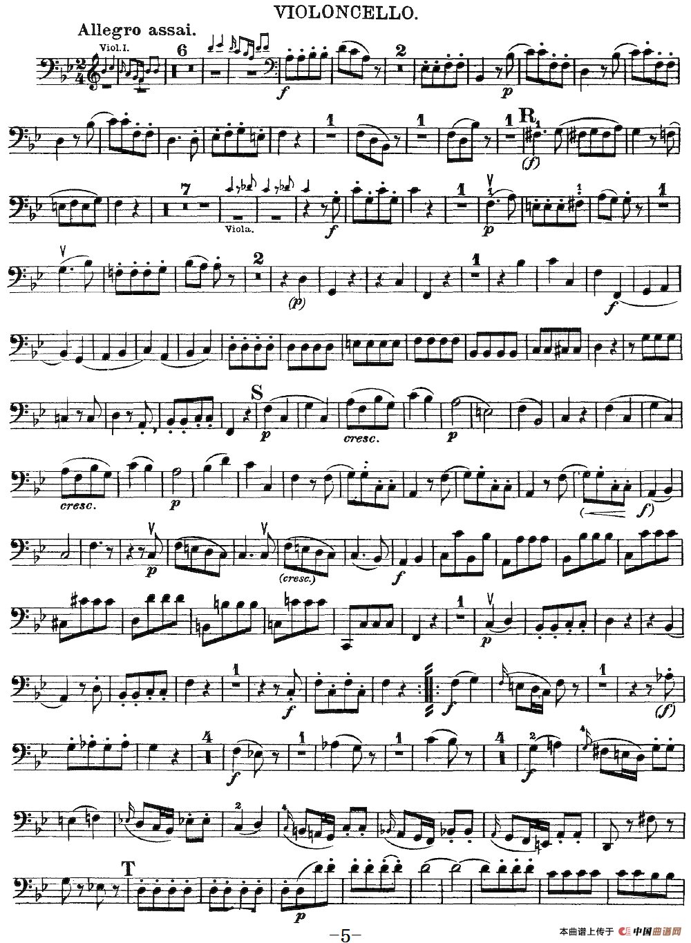 Mozart《Quartet No.17 in Bb Major,K.458》（Cello分谱）(1)：Mozart《Quartet No.17 in Bb Major,K.458》(Cello分谱)_04.png