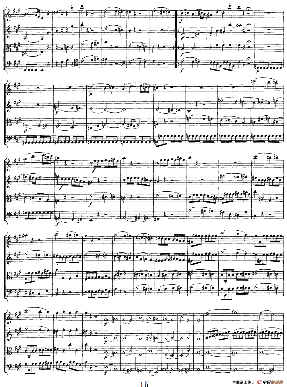 Mozart《Quartet No.18 in A Major,K.464》（总谱）(1)：Mozart《Quartet No.18 in A Major,K.464》(总谱)_14.png