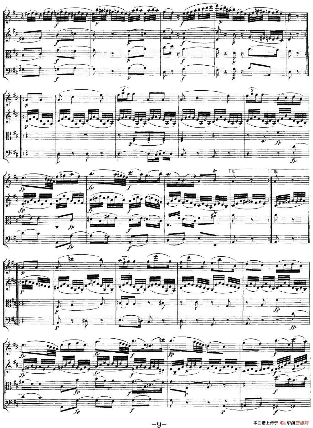 Mozart《Quartet No.18 in A Major,K.464》（总谱）(1)：Mozart《Quartet No.18 in A Major,K.464》(总谱)_08.png