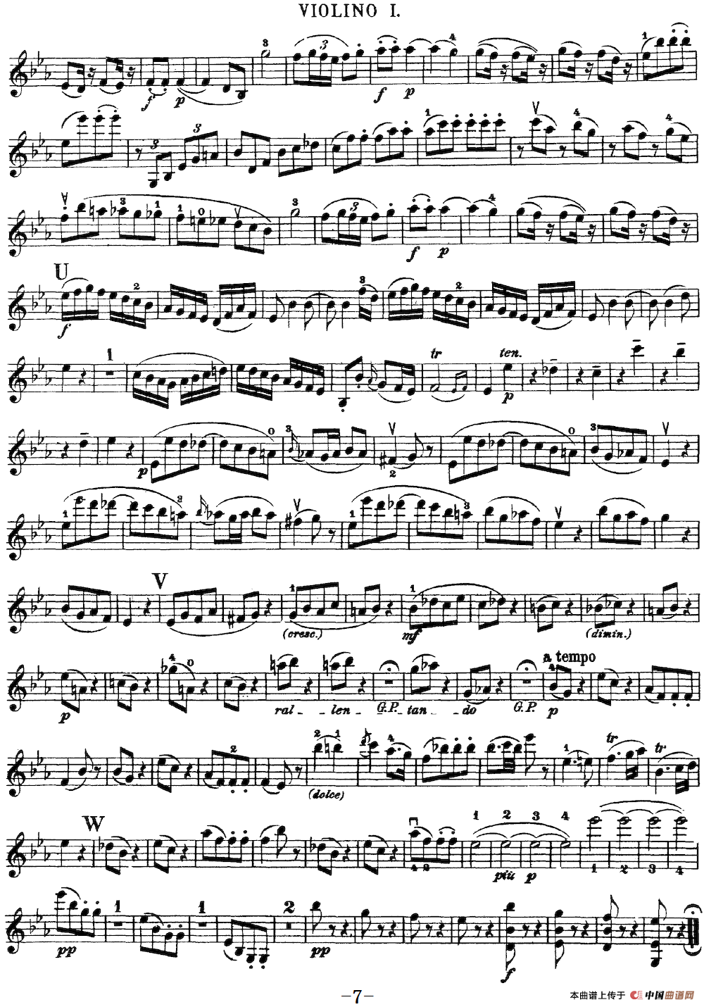 Mozart《Quartet No.16 in Eb Major,K.428》（Violin 1分谱）(1)：Mozart《Quartet No.16 in Eb Major,K.428》(Violin 1分谱)_06.png