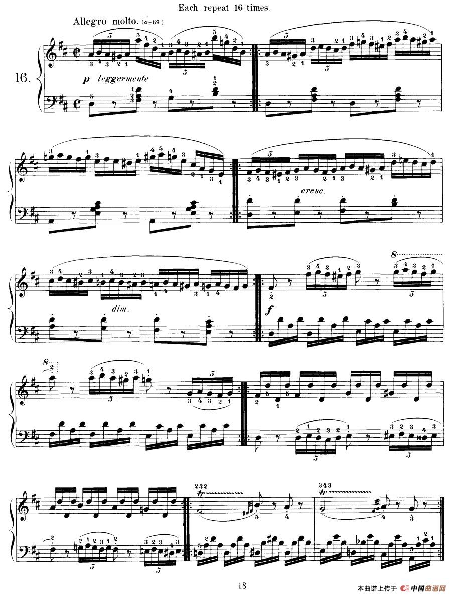 Czerny - 40 Daily Exerci Op.337（16—20）（40首日常训练曲）(1)：图片18.jpg