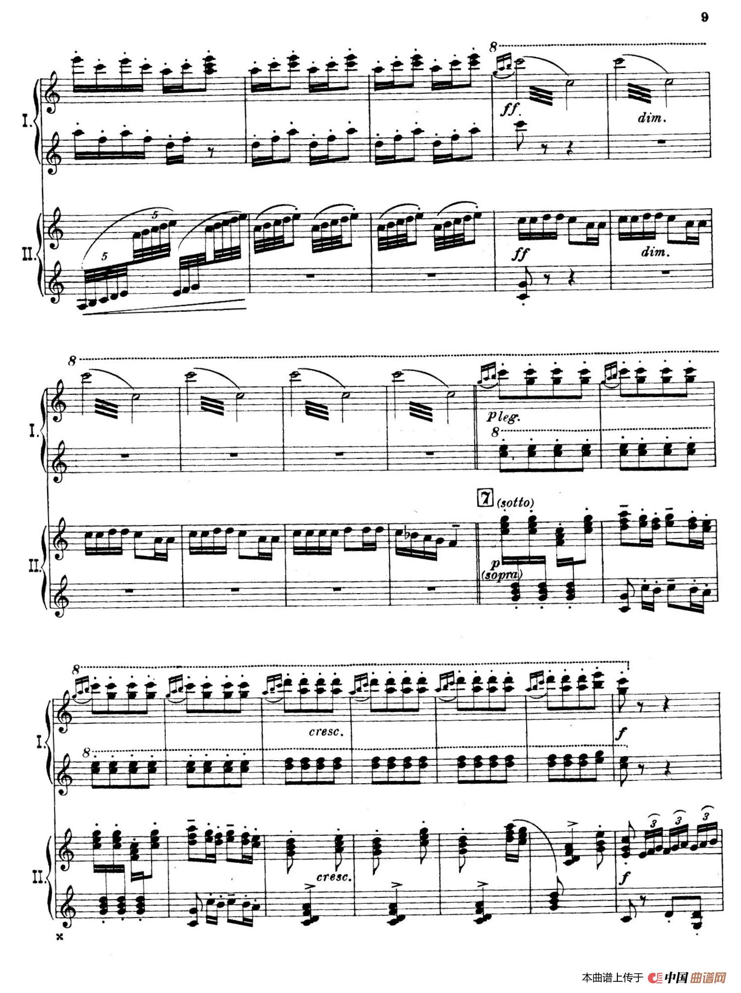 The Pines of Rome（交响诗《罗马的松树》·双钢琴）（第一部分：博尔盖塞别墅的松树）(1)：009.jpg