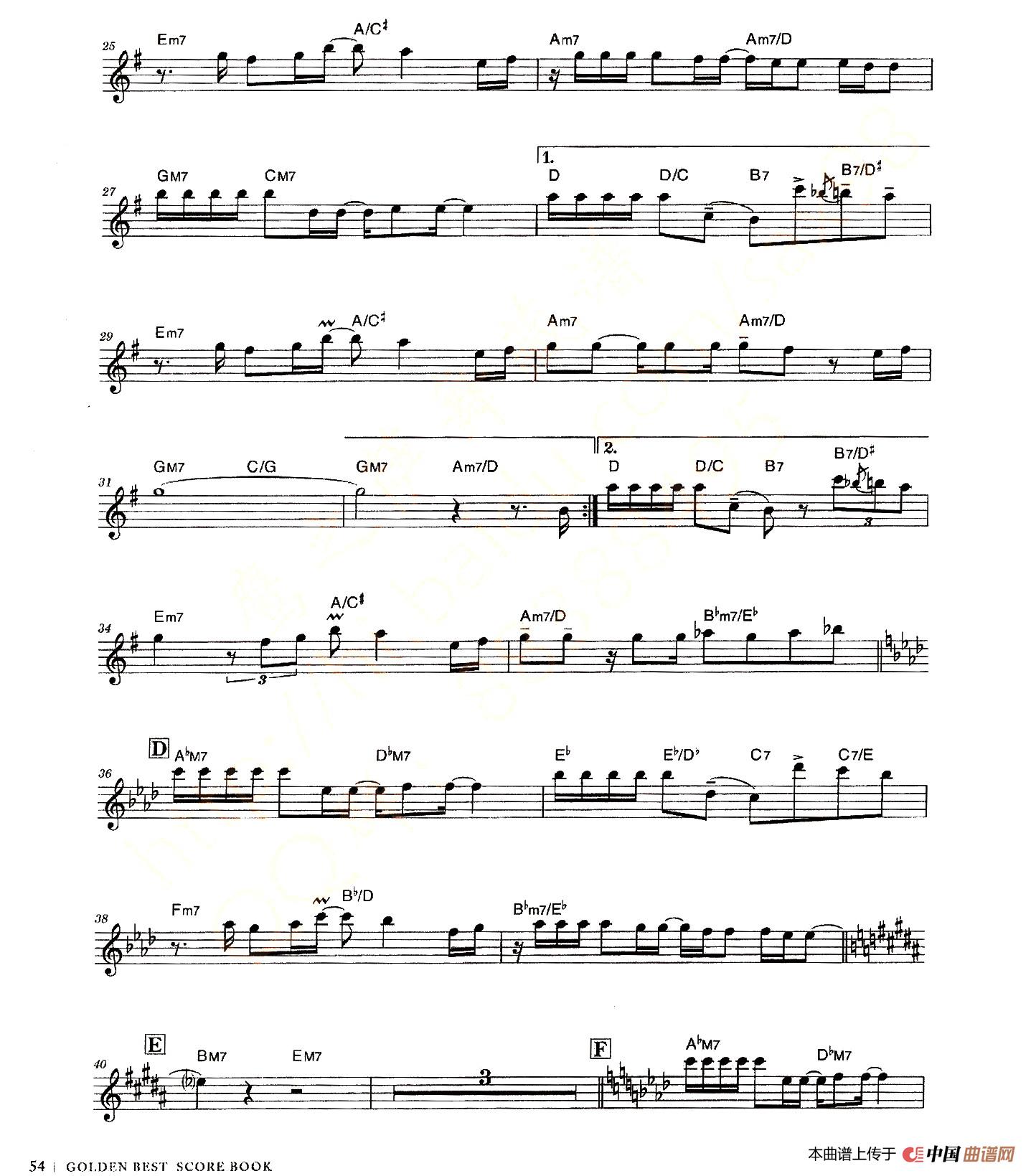 小林香织《Goledn Best》曲谱全集（NOTHING'S GONNA CHANCE MY LOVE FOR YOU）(1)：小林香织曲集_页面_53.jpg