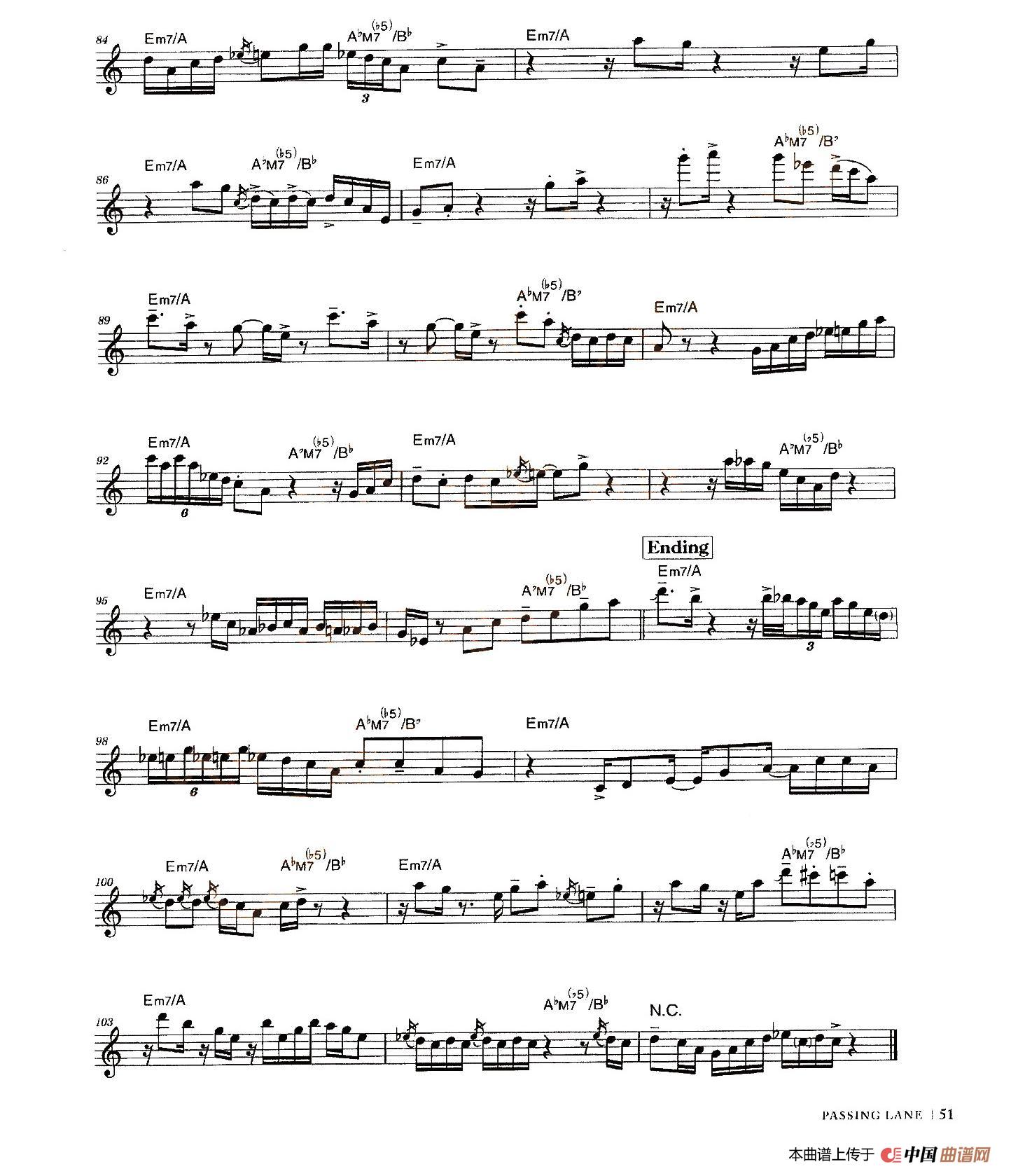 小林香织《Goledn Best》曲谱全集（PASSING LANE）(1)：小林香织曲集_页面_50.jpg