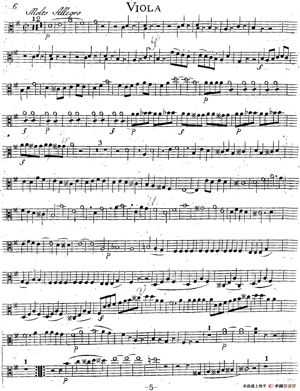 Mozart《Quartet No.14 in G Major,K.387》（Viola分谱）(1)：Mozart《Quartet No.14 in G Major,K.387》(Viola分谱)_04.png