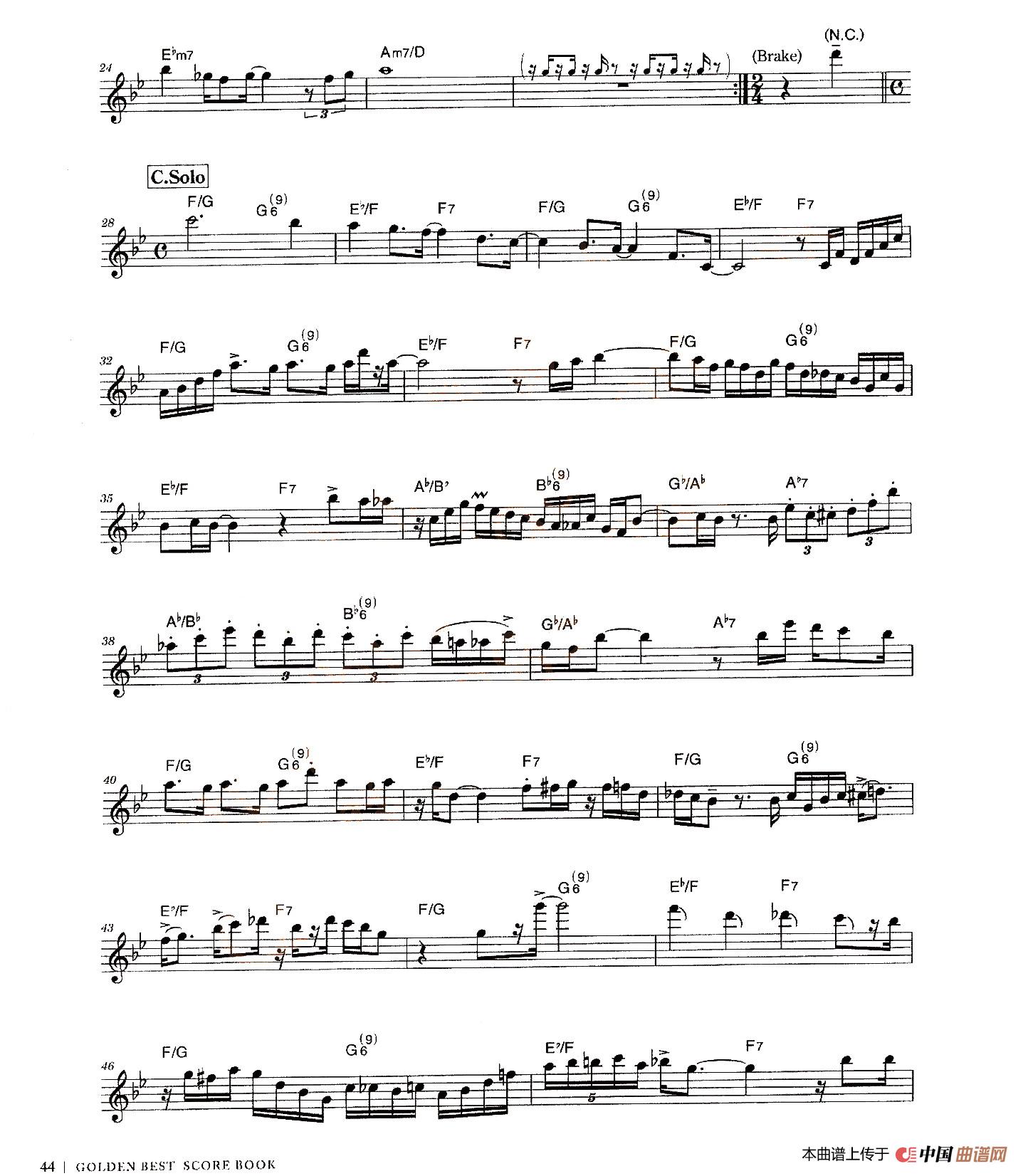 小林香织《Goledn Best》曲谱全集（SMOKY）(1)：小林香织曲集_页面_43.jpg