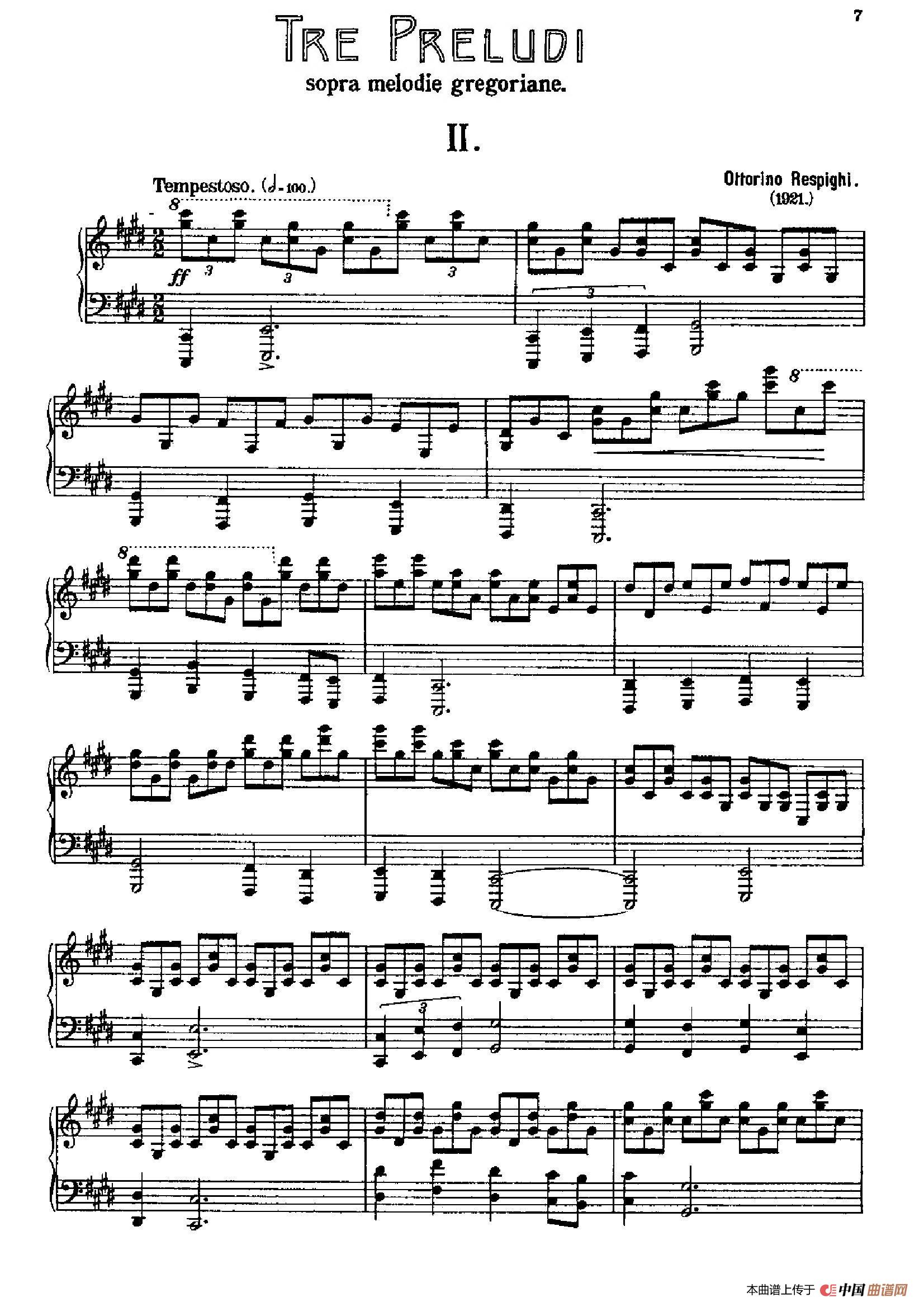 Three Preludes on Gregorian Melodies（三首格里高利圣咏前奏曲 2. 如暴风雨般激烈地）(1)：006.jpg