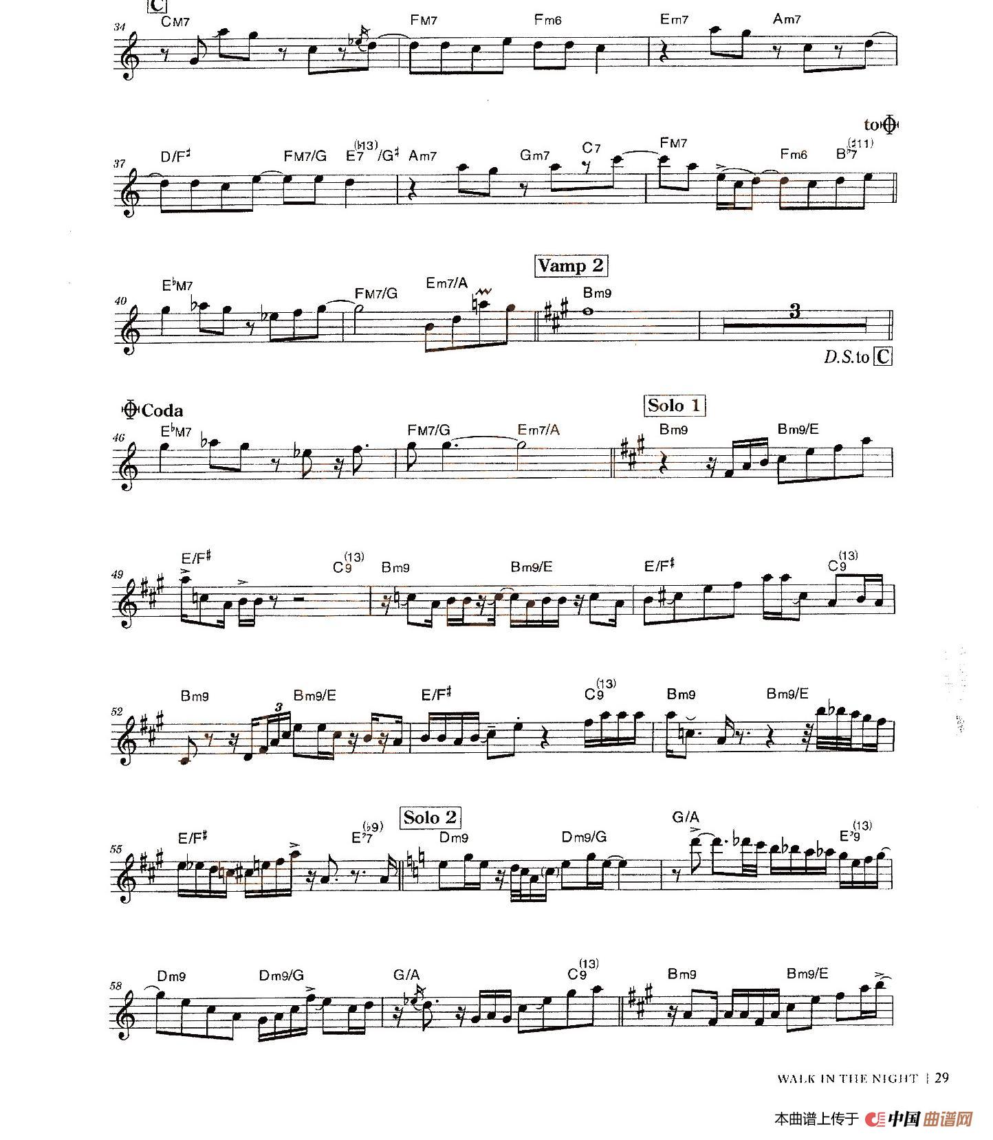 小林香织《Goledn Best》曲谱全集（WALK IN THE NIGHT）(1)：小林香织曲集_页面_28.jpg