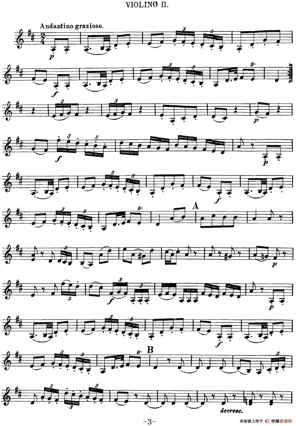 Mozart《Quartet No.13 in D Minor,K.173》（Violin 2分谱）(1)：Mozart《Quartet No.13 in D Minor,K.173》(Violin 2分谱)_02.png