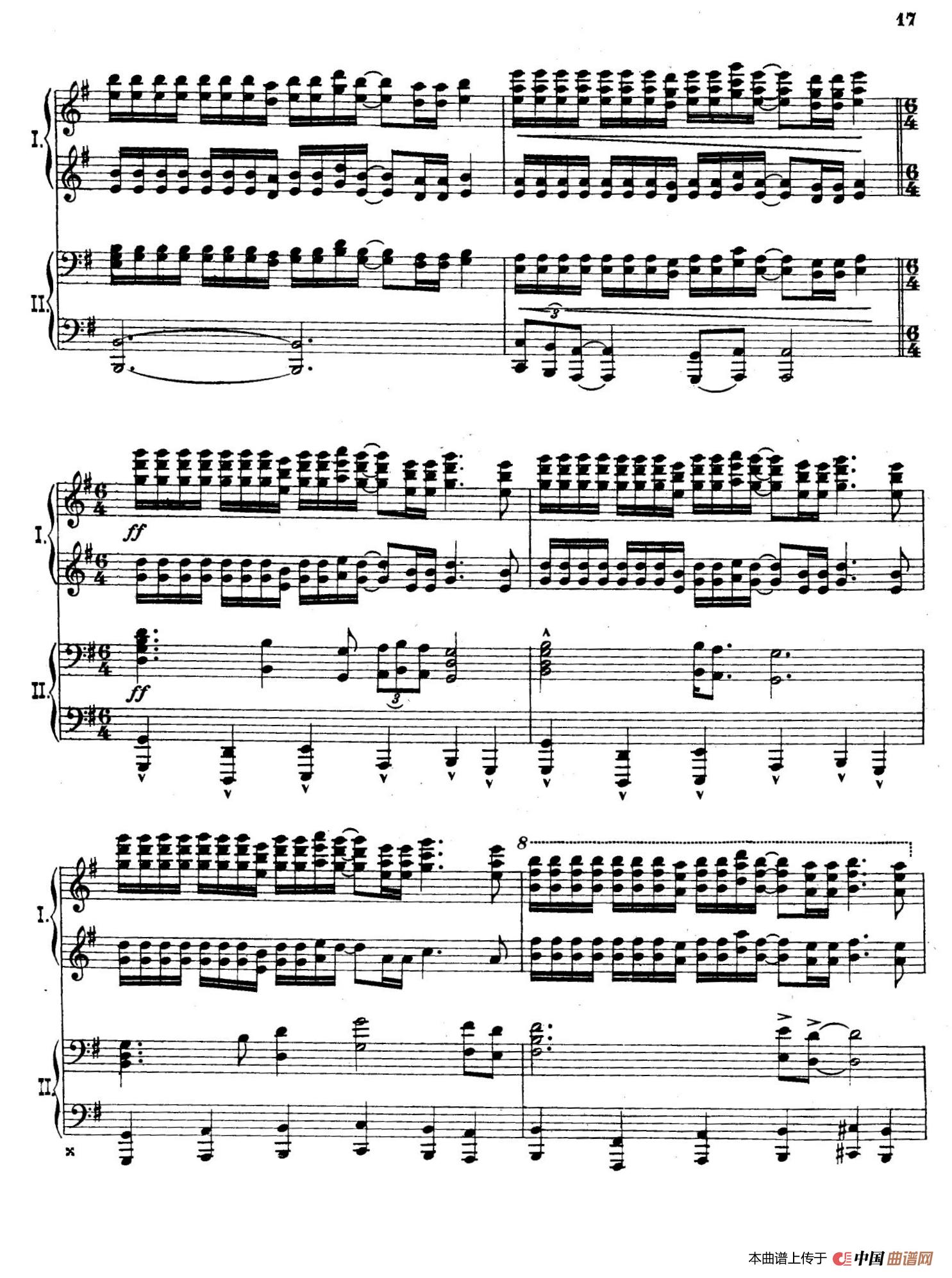 The Pines of Rome（交响诗《罗马的松树》·双钢琴）（第二部分：卡塔科巴墓地的松树）(1)：017.jpg