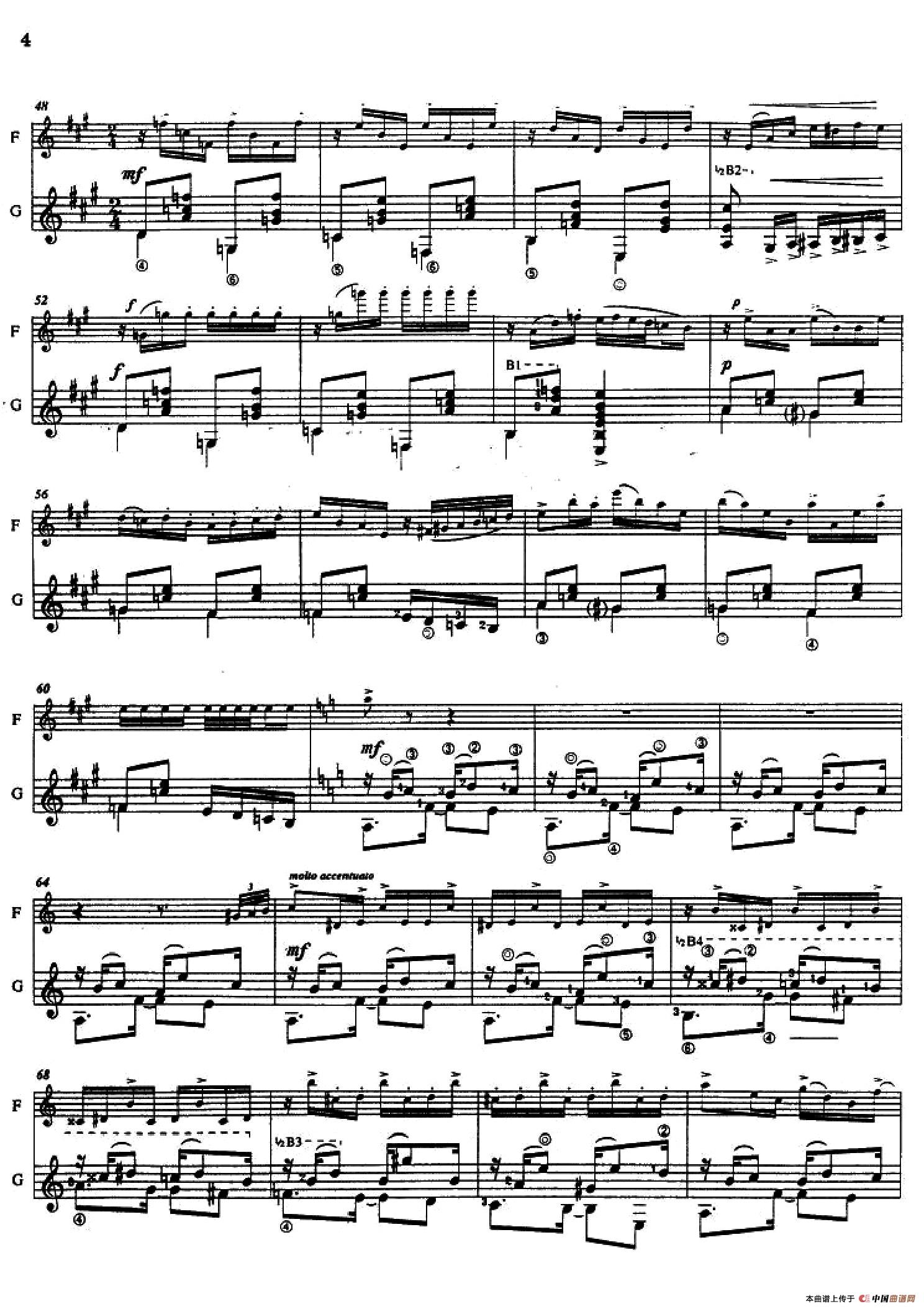 Histoire du Tango：1、Bordel 1900（长笛+吉他）(1)：003.jpg