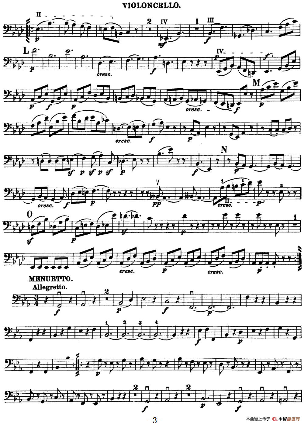 Mozart《Quartet No.16 in Eb Major,K.428》（Cello分谱）(1)：Mozart《Quartet No.16 in Eb Major,K.428》(Cello分谱)_02.png