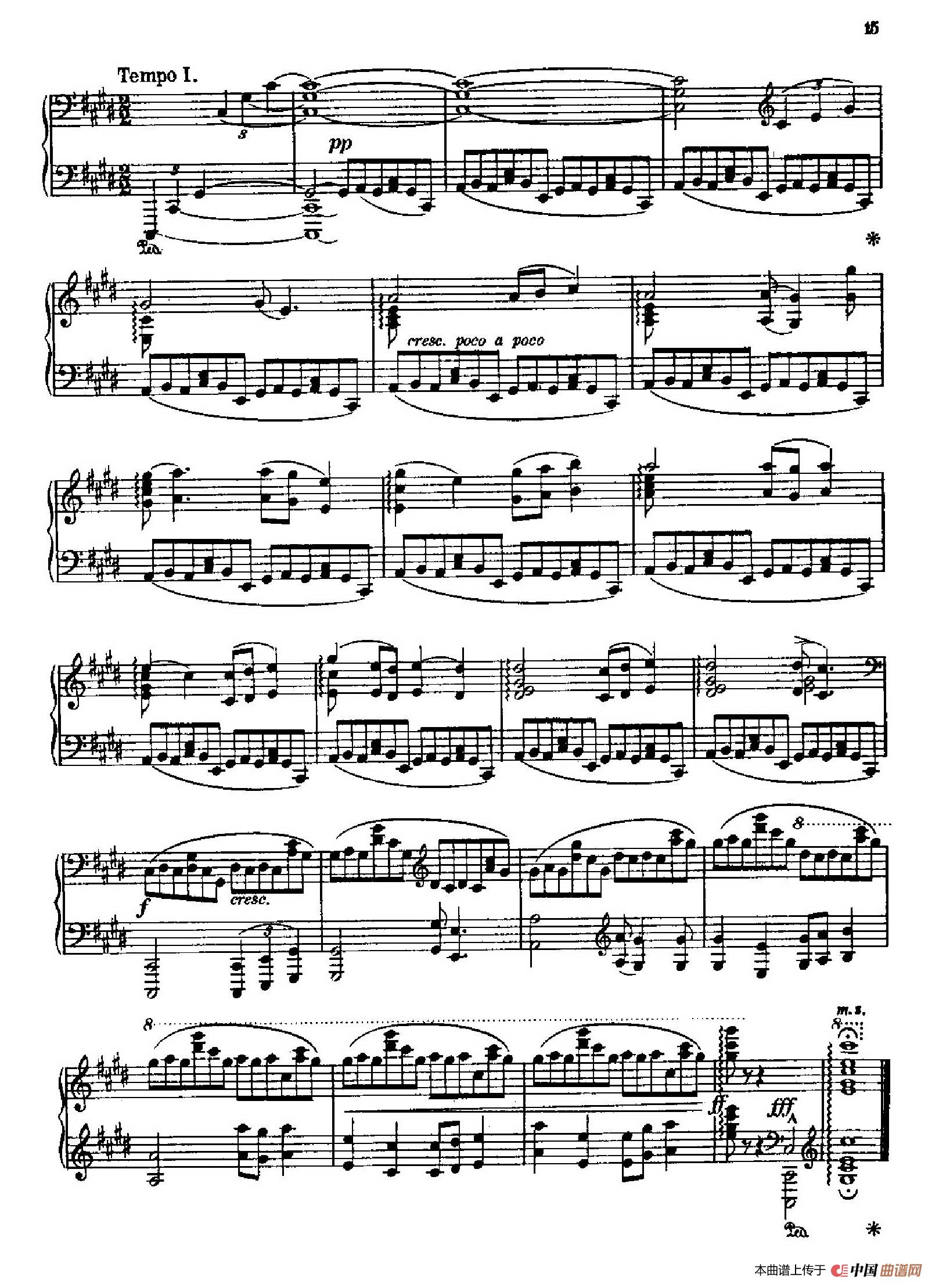 Three Preludes on Gregorian Melodies（三首格里高利圣咏前奏曲 2. 如暴风雨般激烈地）(1)：014.jpg