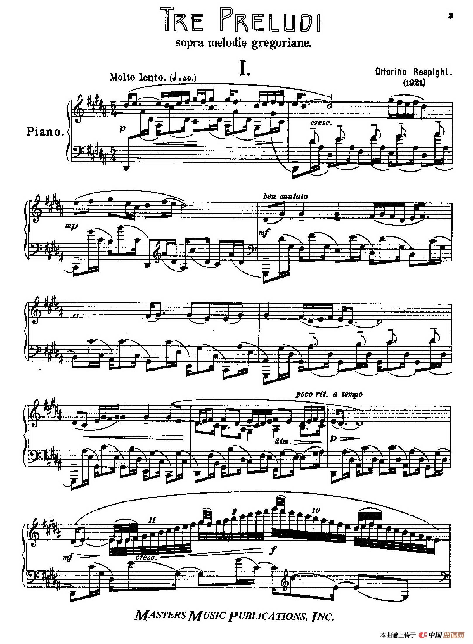 Three Preludes on Gregorian Melodies（三首格里高利圣咏前奏曲 1. 很慢的慢板）(1)：002.jpg