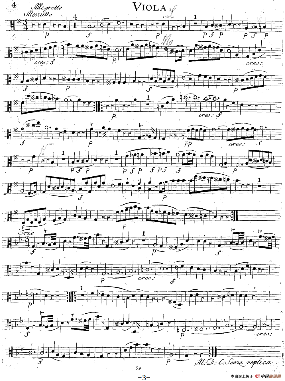 Mozart《Quartet No.14 in G Major,K.387》（Viola分谱）(1)：Mozart《Quartet No.14 in G Major,K.387》(Viola分谱)_02.png