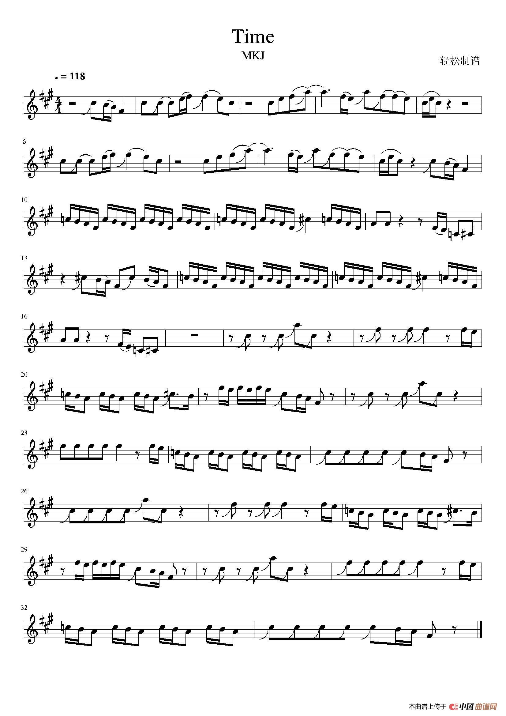 ​Time（降B调原谱）(1)：001.jpg