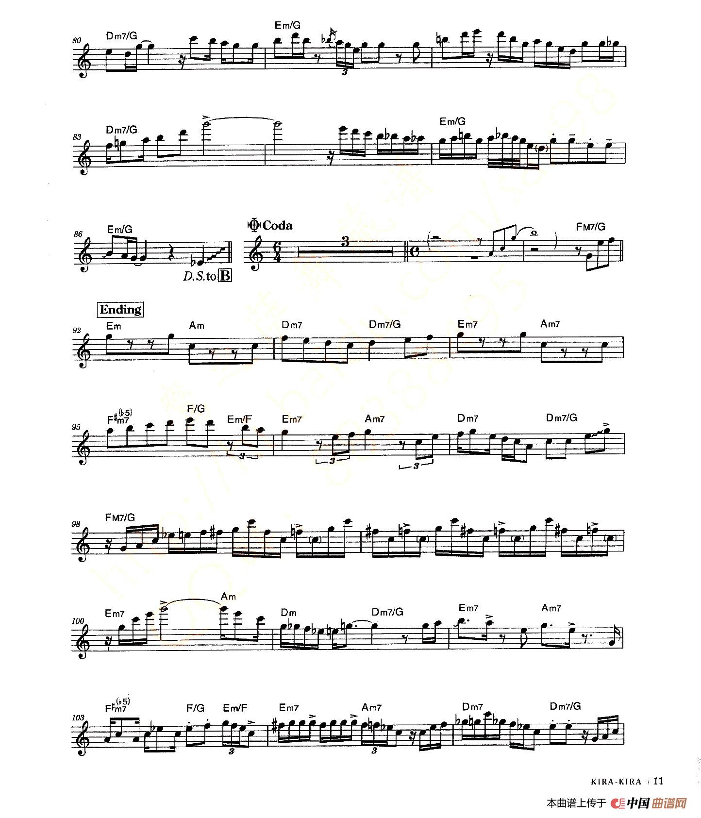 小林香织《Goledn Best》曲谱全集（KIRA-KIRA）(1)：小林香织曲集_页面_10.jpg