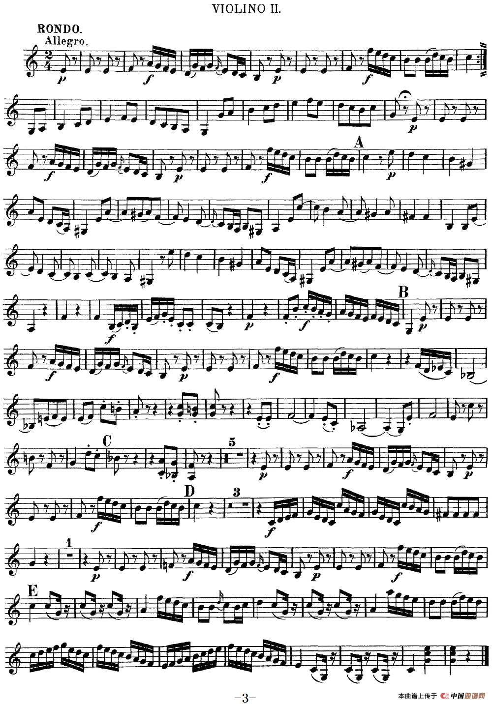 Mozart《Quartet No.10 in C Major,K.170》（Violin 2分谱）(1)：Mozart《Quartet No.10 in C Major,K.170》(Violin 2分谱)_02.png